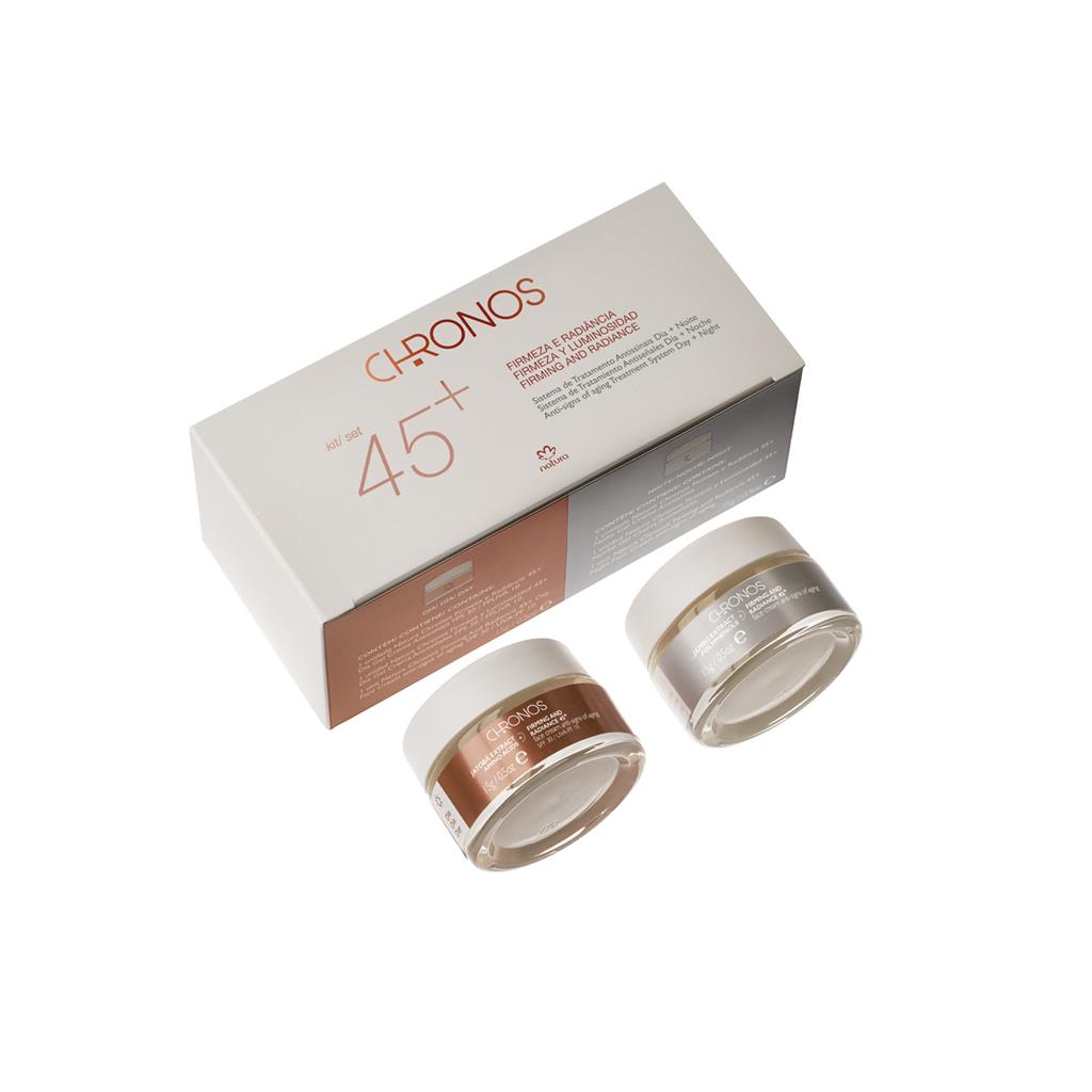 ROUTINE ESSENZIALE GIORNO E NOTTE CHRONOS 45+ - TRAVEL SIZE- 2X15G