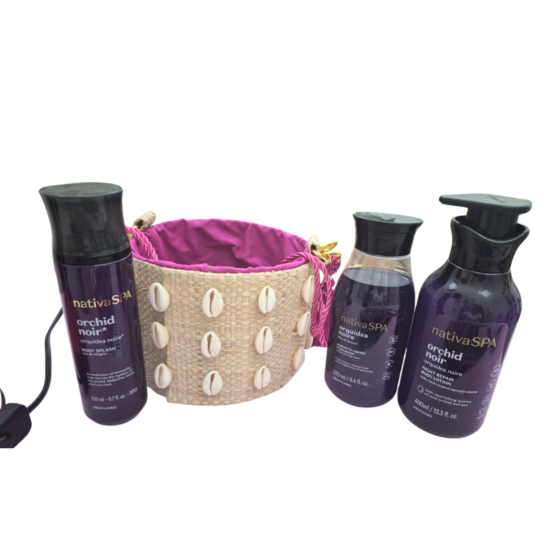 Kit Orchid Noir + Borsa con Conchiglie!