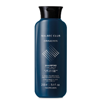 MALBEC | Shampoo per Capelli Grigi Malbec Club, 250ml