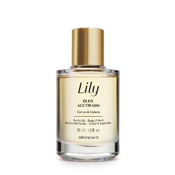 LILY | Olio Satinato Multifunzionale Corpo e Capelli Lily, 50ml