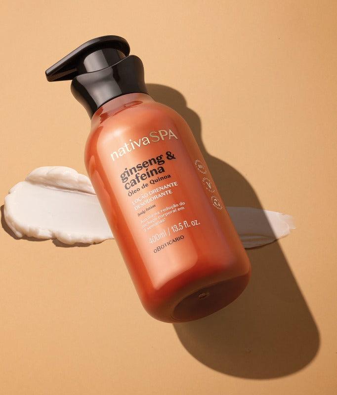 NATIVA SPA | Crema Idratante Corpo Nativa SPA Ginseng & Caffeina, 400ml
