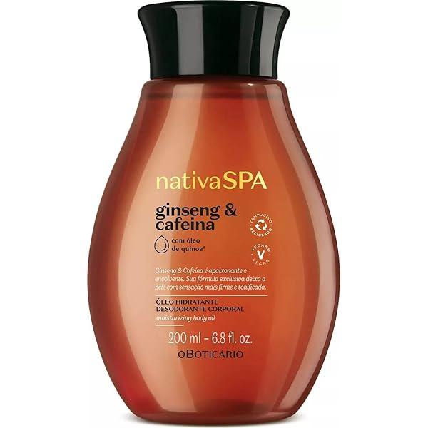 NATIVA SPA | Olio Idratante Nativa Spa ginseng e cafeina, 200ml