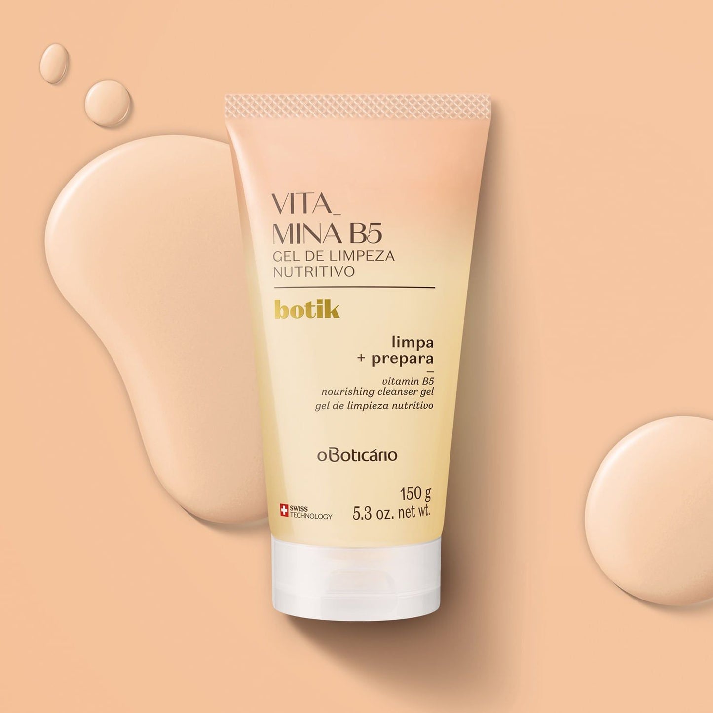 BOTIK | Gel Detergente Viso Nutriente alla Vitamina B5 Botik, 150g