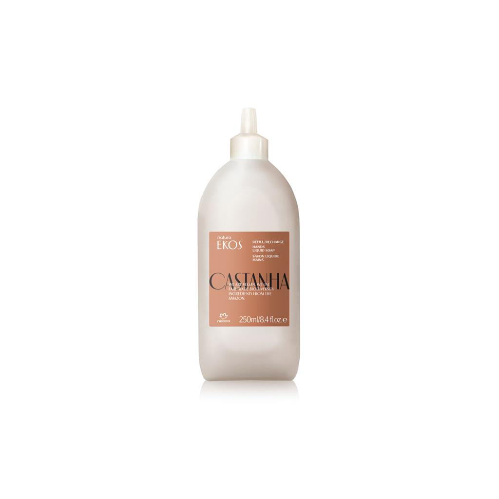 ECO-RICARICA PER SAPONE MANI CASTANHA - EKOS - 250 ML