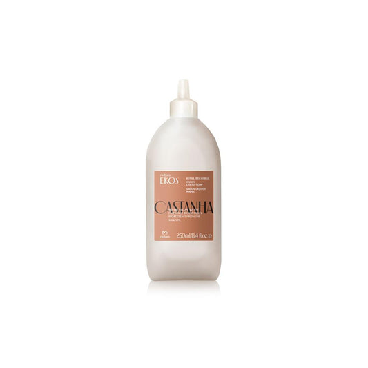 ECO-RICARICA PER SAPONE MANI CASTANHA - EKOS - 250 ML