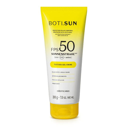 O BOTICÁRIO | Boti.Sun Protettore Solare Corpo Gel Crema SPF50, 200g