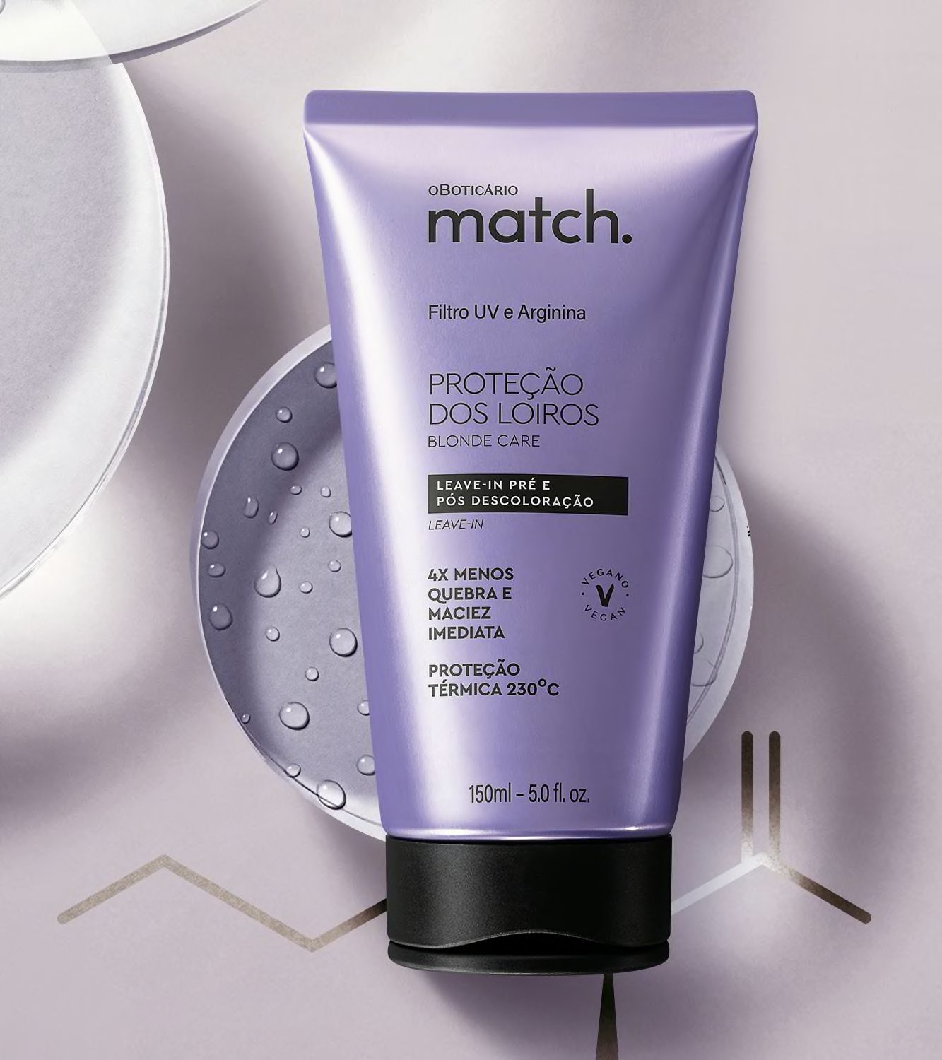 MATCH. | Leave-in Pre e Post Decolorazione Match Protezione Biondi, 150ml